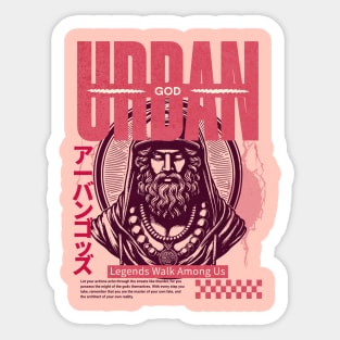 Urban Gods: Legends Among Us Sticker